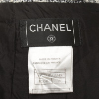 Chanel Bleistiftrock in Schwarz/Weiß