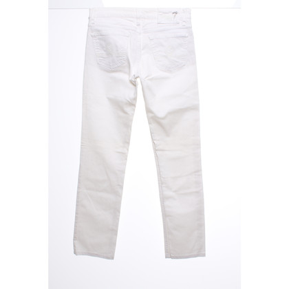 Seven 7 Jeans aus Baumwolle in Weiß