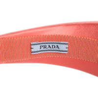 Prada Haarreif, breit, Koralle