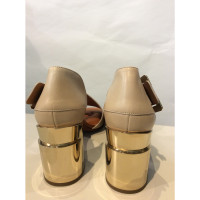 Clergerie Sandals Leather in Beige