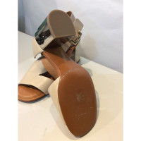 Clergerie Sandals Leather in Beige