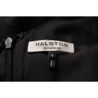 Halston Heritage Robe en Coton en Noir