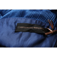 Alessandro Dell'acqua Dress Silk in Blue