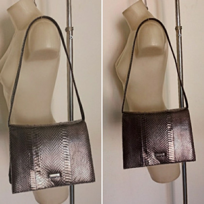 Missoni Handtasche aus Leder in Braun