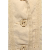 Armani Jeans Blazer aus Baumwolle in Beige