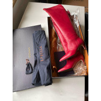 Le Silla  Stiefel aus Leder in Rot