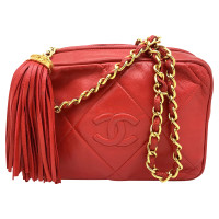 Chanel Camera Bag en Cuir en Rouge