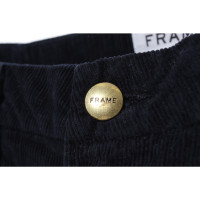 Frame Denim Trousers Cotton in Blue