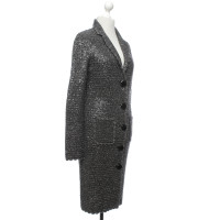 Dolce & Gabbana Jacket/Coat in Silvery