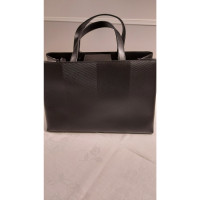 Giorgio Armani Tote bag Leather in Black