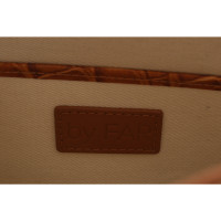 By Far Clutch Bag Leather in Brown