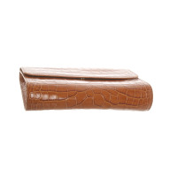 By Far Clutch Bag Leather in Brown