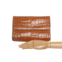 By Far Clutch Bag Leather in Brown
