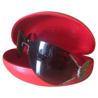 Valentino Garavani Sonnenbrille in Silbern
