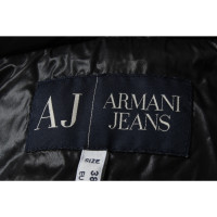 Armani Jeans Jacke/Mantel in Schwarz