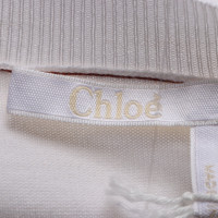 Chloé Oberteil aus Wolle in Weiß