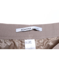 Agnona Trousers Cotton in Beige