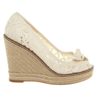 Tory Burch Wedges in White