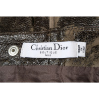 Christian Dior Rock aus Leder
