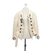 Burberry Prorsum Jacket/Coat in Cream