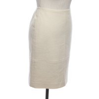 Jil Sander Skirt Wool in Cream