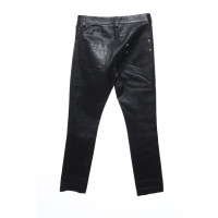 Jil Sander Trousers Leather in Black