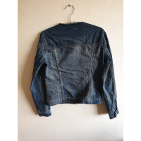 Jigsaw Jacke/Mantel aus Baumwolle in Blau