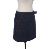 Comptoir Des Cotonniers Skirt Cotton in Blue