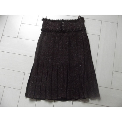 Chanel Skirt Viscose in Brown