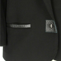 Claude Montana Jacket/Coat Wool in Black