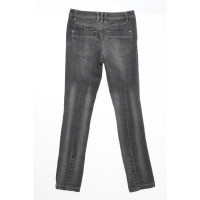 Karen Millen Jeans aus Baumwolle in Grau