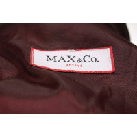 Max & Co Jacke/Mantel in Bordeaux