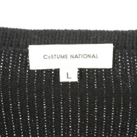 Costume National Strick aus Wolle in Schwarz