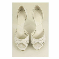 Christian Dior Pumps/Peeptoes Leather in White