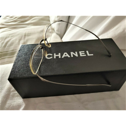 Chanel Brille in Grau