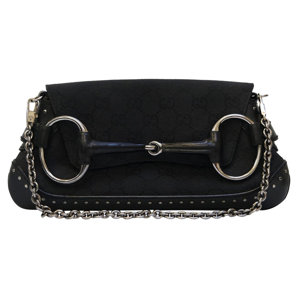 Gucci Clutch en Toile en Noir