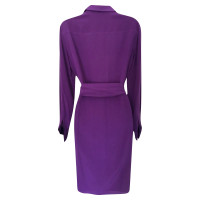 Gucci Dress Silk in Violet