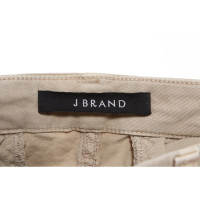 J Brand Trousers Cotton in Beige