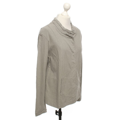 Transit Jacke/Mantel aus Baumwolle in Grau