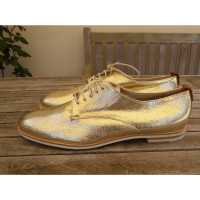 Agl Lace-up shoes Leather in Gold
