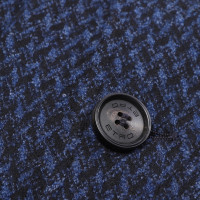 Etro Jacke/Mantel aus Wolle in Blau