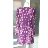 Anna Sui Dress Silk in Violet