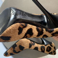 Giuseppe Zanotti Chaussures compensées en Fourrure