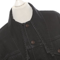 Balenciaga Jacke/Mantel aus Baumwolle in Schwarz