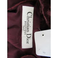 Christian Dior Jacket/Coat in Bordeaux