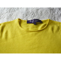 Ralph Lauren Purple Label Knitwear Cashmere in Yellow