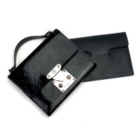 Louis Vuitton Portefeuille Anouchka Leather in Black