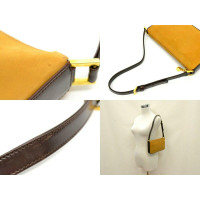 Bulgari Shoulder bag Leather in Yellow