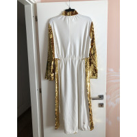 Tibi Dress in Gold