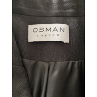 Osman Jacke/Mantel aus Baumwolle in Schwarz